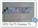 (45) 5x15 Gumus Travertine